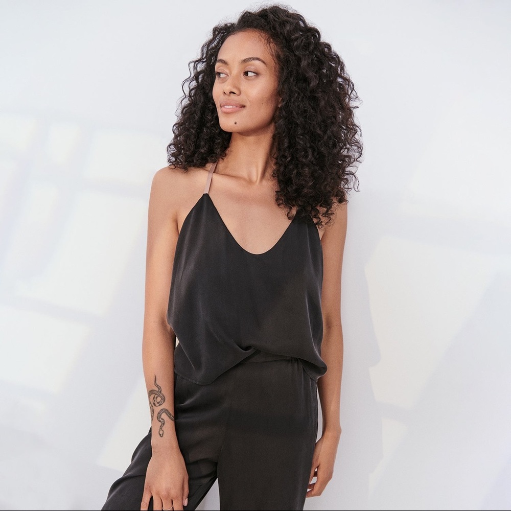 Lunya washable silk cami pant set
